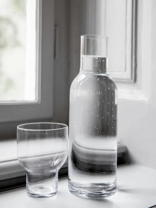 Glazen karaf Deluxe met deksel, 1 L