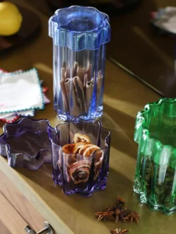 Glazen opbergdoos Astral