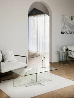 Glazen salontafel Anouk