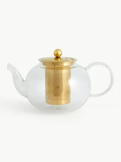 Glazen theepot Chili met theezeefje, 1 Liter