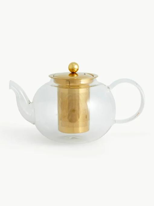 Glazen theepot Chili met theezeefje, 1 Liter