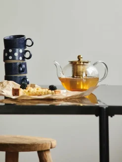 Glazen theepot Chili met theezeefje, 1 Liter