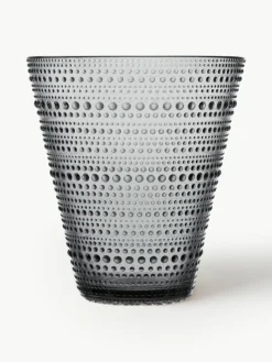 Glazen vaas Kastehelmi, H 15 cm