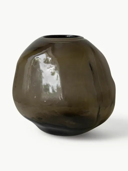 Glazen vaas Pebble, Ø 28 cm