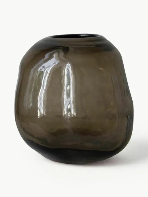 Glazen vaas Pebble, H 20 cm
