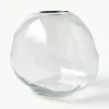 Glazen vaas Pebble, H 20 cm