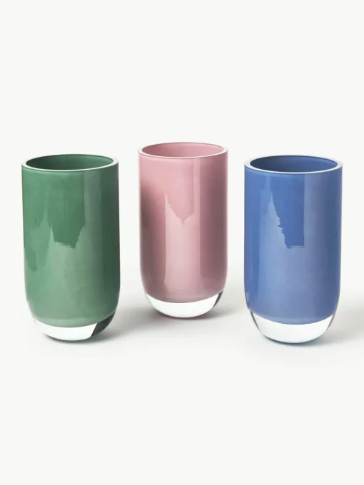 Glazen vaas Rosabella, H 28 cm