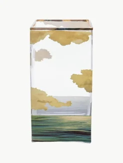 Glazen vaas Sea Girl, H 30 cm