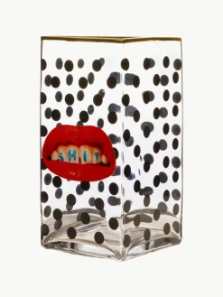 Glazen vaas Toiletpaper, H 30 cm