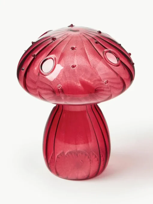 Glazen vazen Mushroom, set van 5