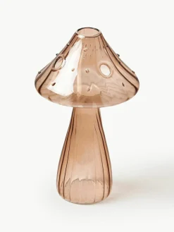 Glazen vazen Mushroom, set van 5