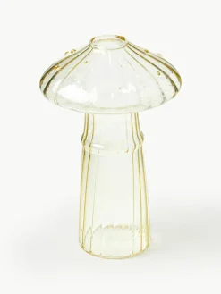 Glazen vazen Mushroom, set van 5
