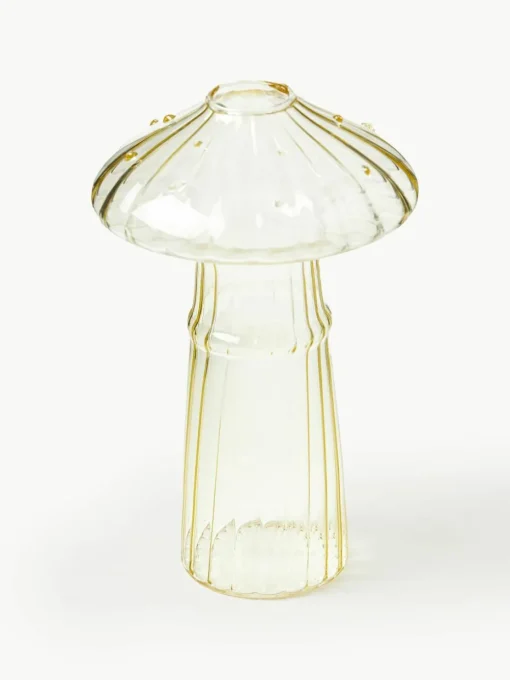 Glazen vazen Mushroom, set van 5