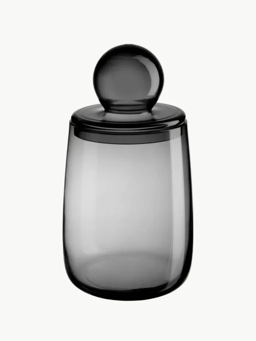 Glazen voorraadbakje Kedi, H 26 cm