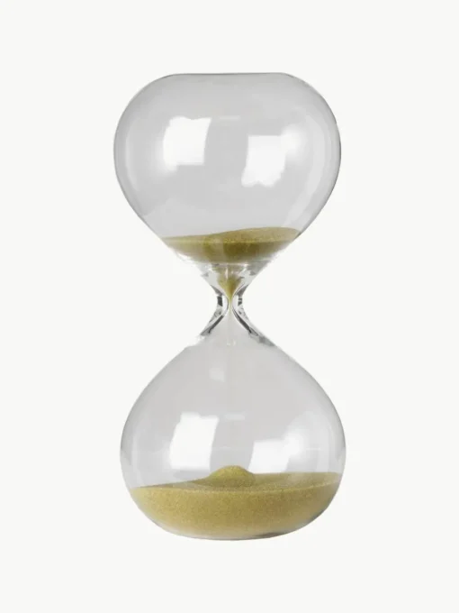 Glazen zandloper Ball, 30 Minuten