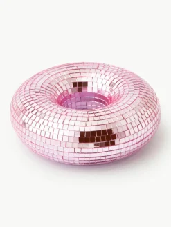 Glinsterend decoratief object Disco Donut