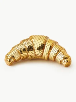 Glinsterend decoratief object Disco Croissant