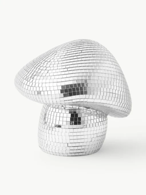 Glinsterend decoratief object Disco Mushroom