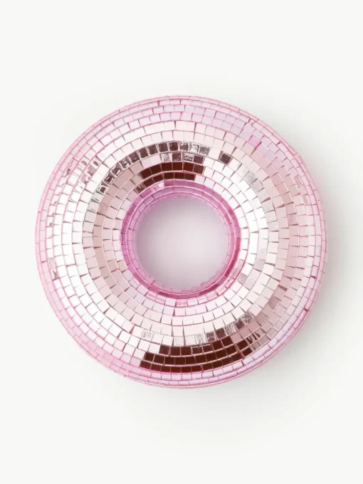 Glinsterend decoratief object Disco Donut