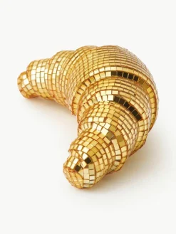 Glinsterend decoratief object Disco Croissant