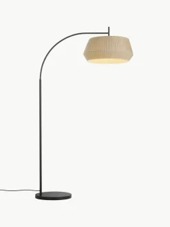 Grote booglamp Dicte van geplooide stof
