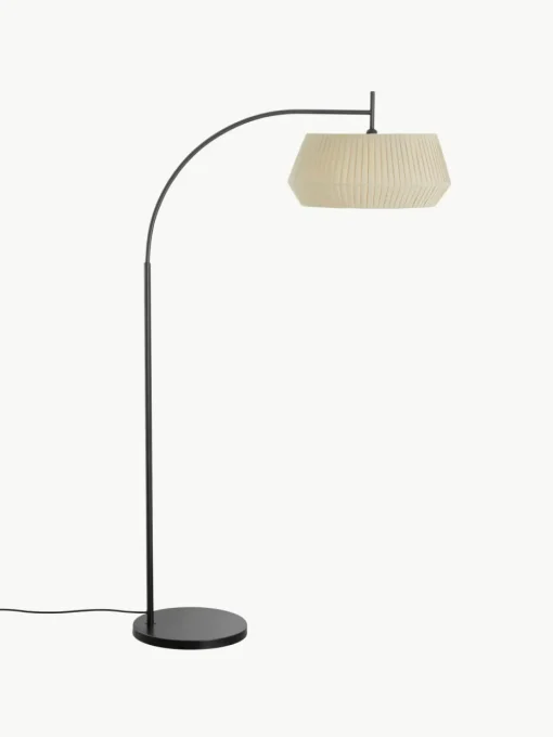 Grote booglamp Dicte van geplooide stof