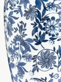 Grote decoratieve vaas Lin van porselein, H 31 cm