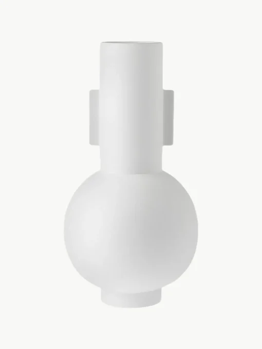 Grote design vaas Mask van keramiek, H 43 cm