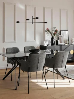 Grote dimbare LED hanglamp Clyde