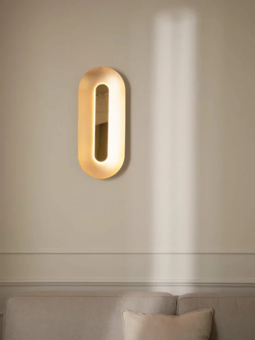 Grote dimbare LED wandlamp Sasi