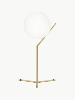 Grote dimbare tafellamp IC Lights, mondgeblazen