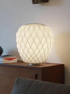 Grote dimbare tafellamp Pinecone, handgemaakt