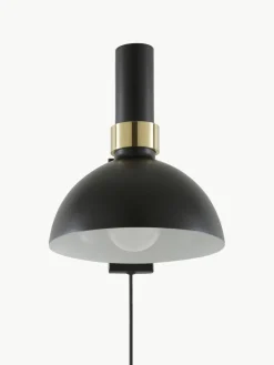 Grote dimbare wandlamp Larry met stekker