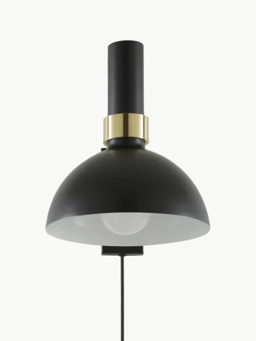 Grote dimbare wandlamp Larry met stekker
