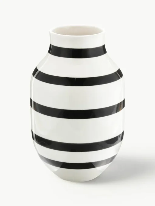 Grote handgemaakte keramische vaas Omaggio, H 31 cm