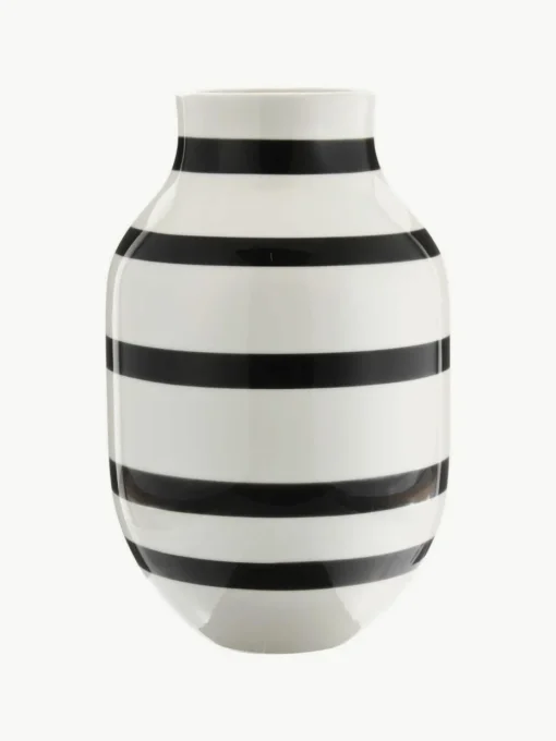 Grote handgemaakte keramische vaas Omaggio, H 31 cm