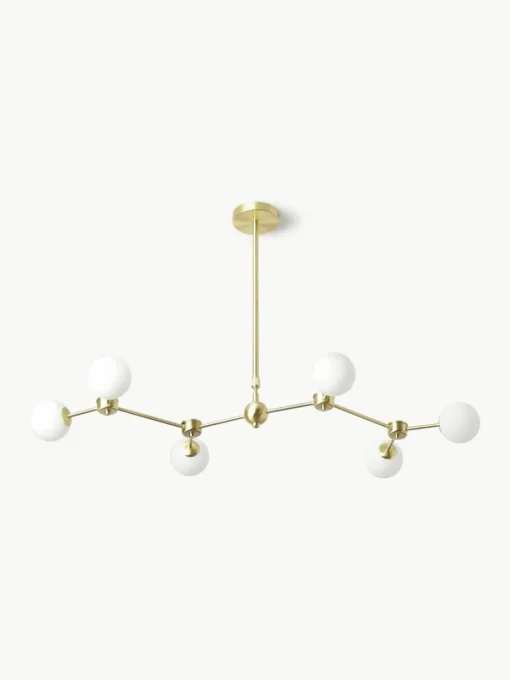 Grote hanglamp Aurelia van opaalglas