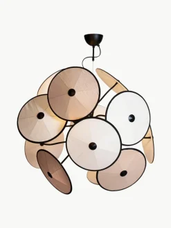 Grote hanglamp Cappello uit zijde