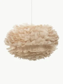 Grote hanglamp Eos van veren