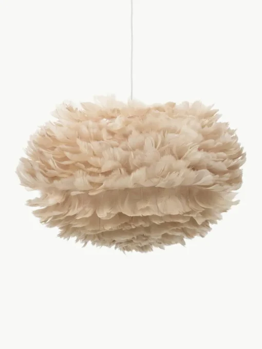 Grote hanglamp Eos van veren