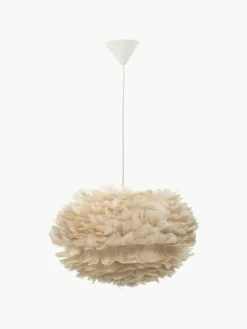 Grote hanglamp Eos van veren