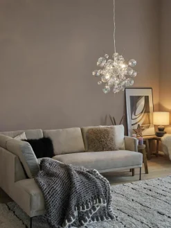 Grote hanglamp Explosion van glazen bollen