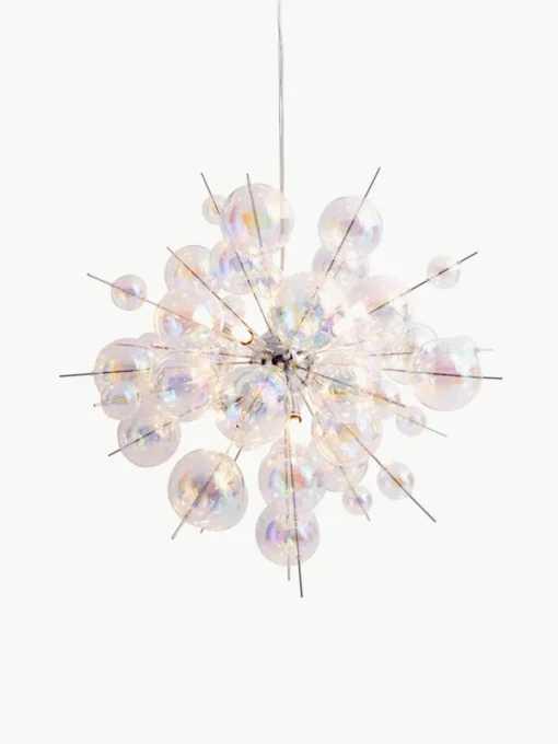 Grote hanglamp Explosion van glazen bollen