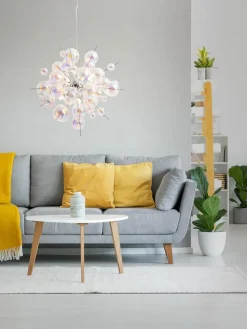 Grote hanglamp Explosion van glazen bollen