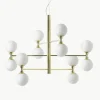 Grote hanglamp Grover met opaal glazen bollen