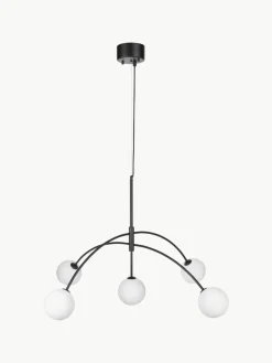 Grote hanglamp Heaven van opaalglas