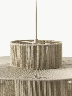 Grote hanglamp Lace uit linnendraden