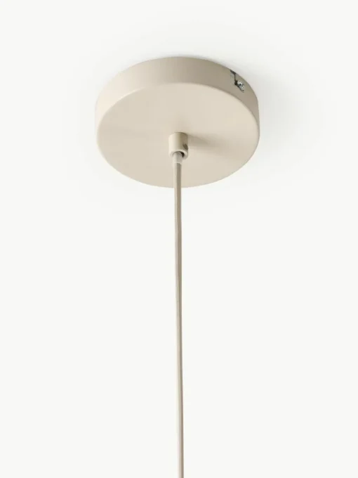 Grote hanglamp Lace uit linnendraden