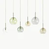 Grote hanglamp met glazen bollen Raquel