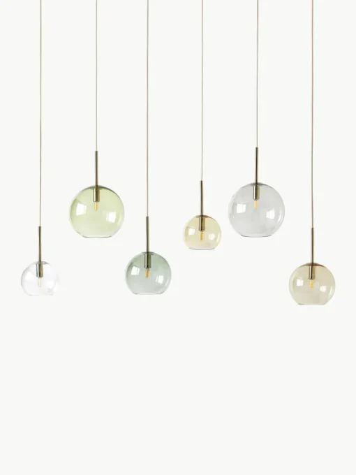 Grote hanglamp met glazen bollen Raquel